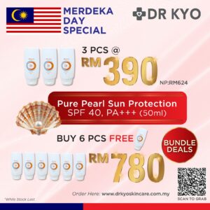 3 pcs Pure Pearl Sun Protection @ RM 390
