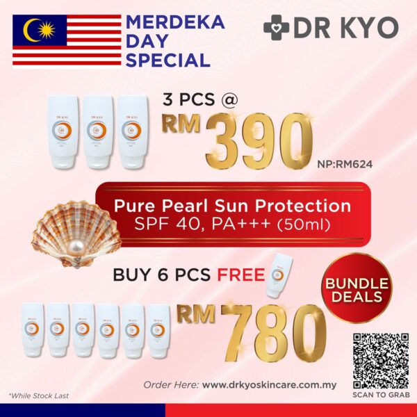 3 pcs Pure Pearl Sun Protection @ RM 390